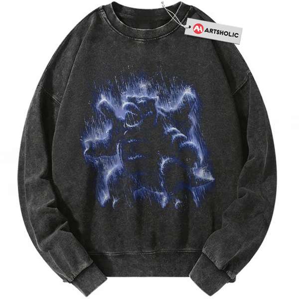 Blastoise Sweatshirt, Pokemon Sweatshirt, Anime Sweatshirt, Vintage Sweatshirt