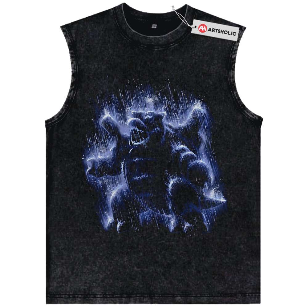 Blastoise Tank Top, Pokemon Tank Top, Anime Tank Top, Vintage Tank Top