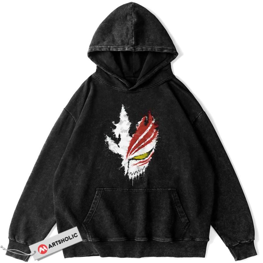 Alternative view of Bleach Hoodie, Anime Hoodie, Vintage Hoodie