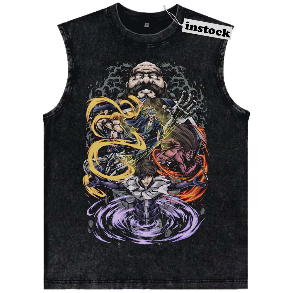 Bleach Tank Top, Anime Tank Top, Vintage Tank Top