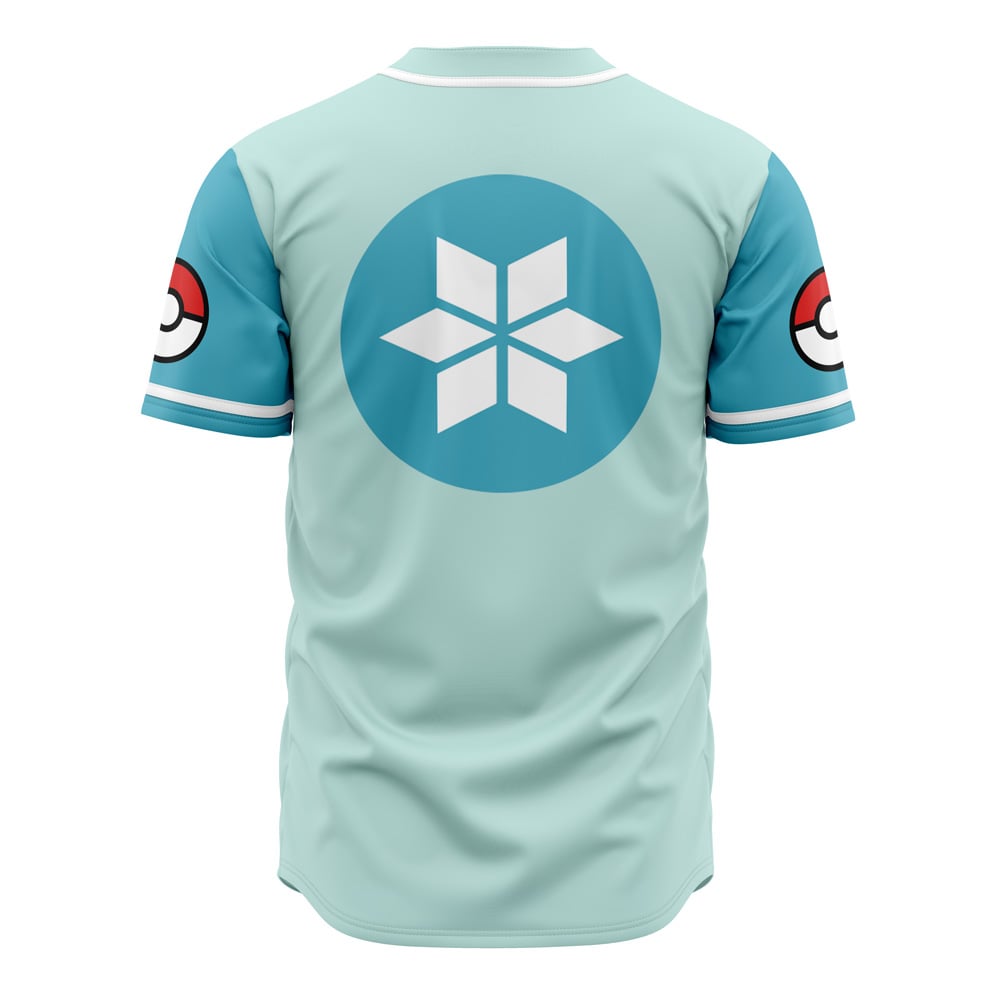 Alternative view of Blizzards Ice Type Pokemon Baseball Jersey