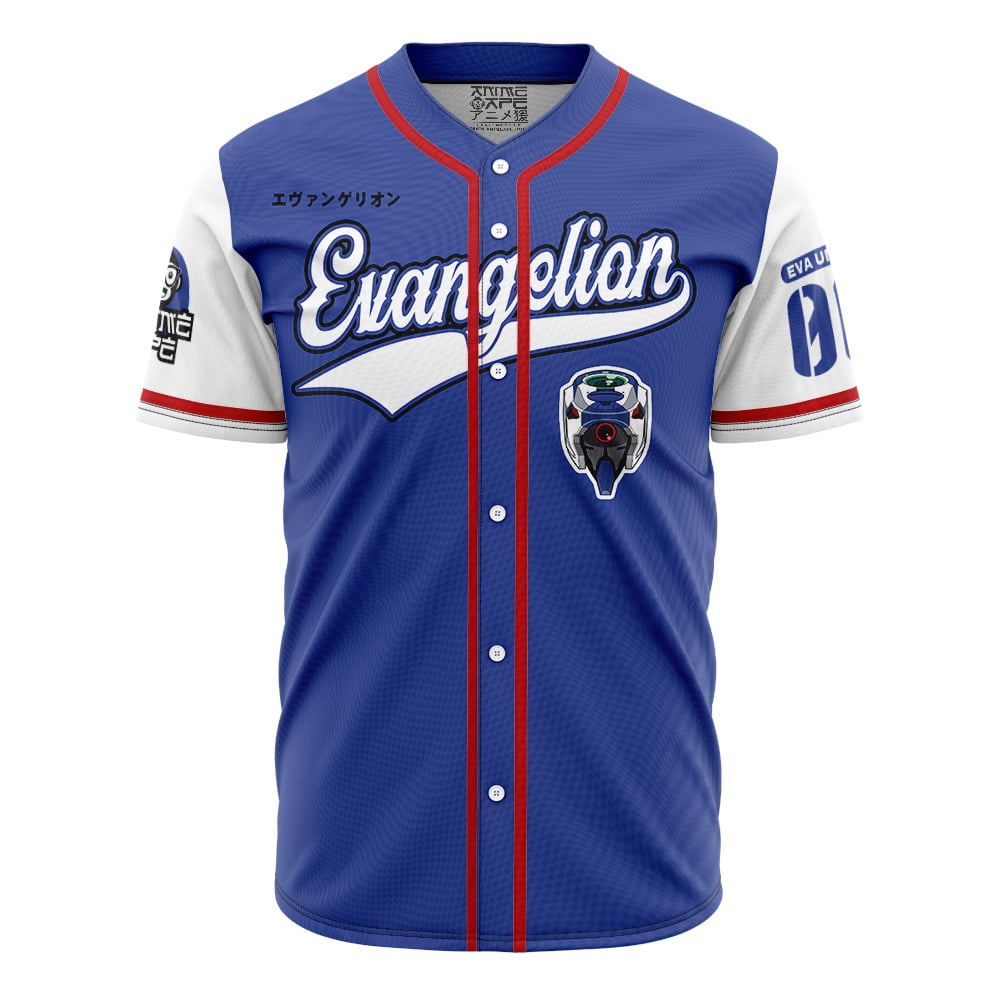 Blue Eva Unit - 00 Baseball Jersey
