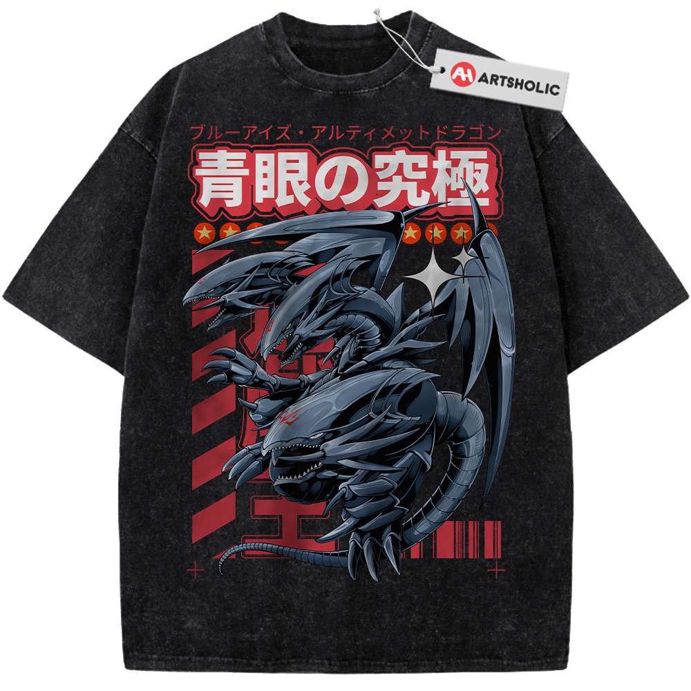 Blue Eyes Ultimate Dragon Shirt, Anime Shirt, Vintage Tee