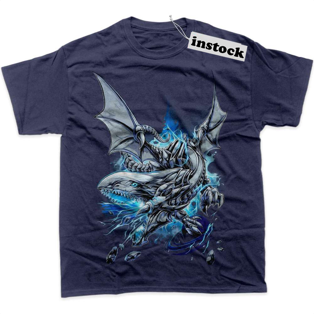 Blue-Eyes White Dragon Shirt, Anime Shirt, Graphic T-Shirt