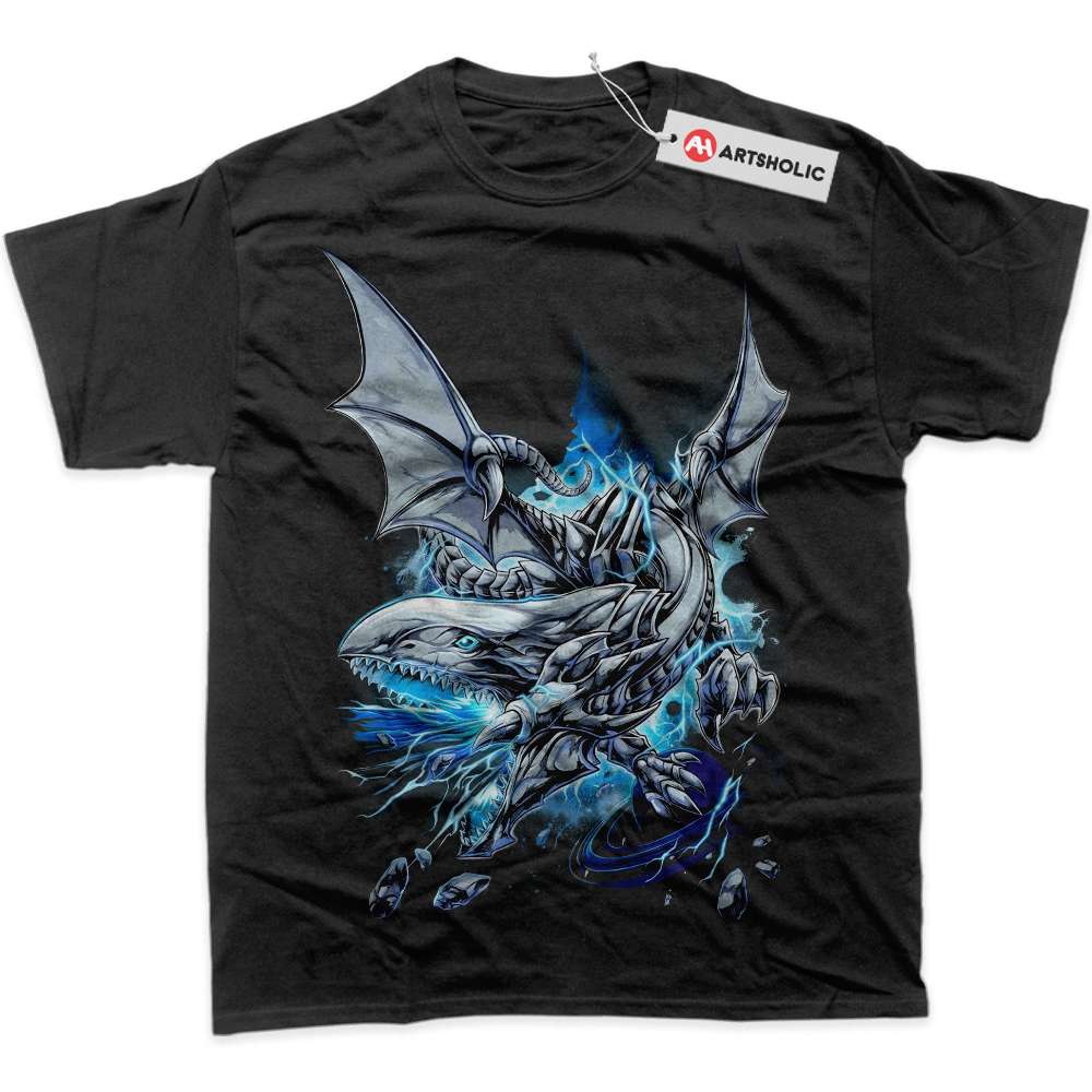 Alternative view of Blue-Eyes White Dragon Shirt, Anime Shirt, Graphic T-Shirt