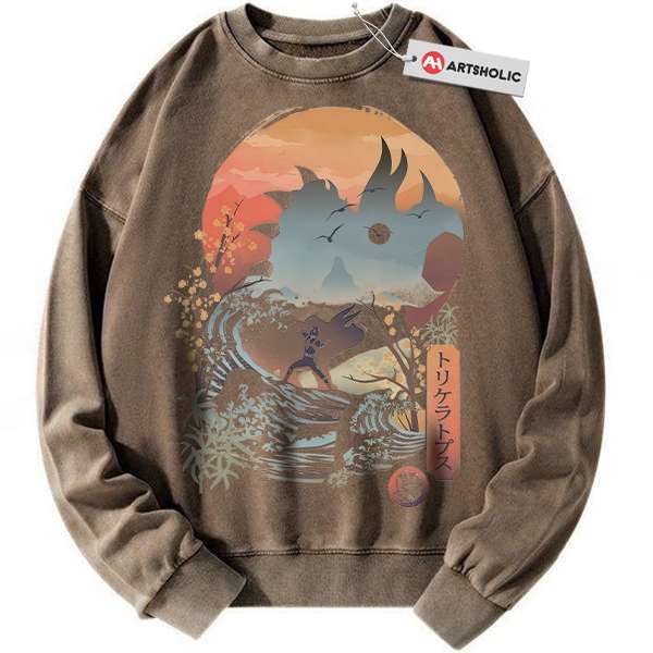 Alternative view of Blue Ranger Sweatshirt, Power Rangers Sweatshirt, Animated Sweatshirt, Vintage Sweatshirt