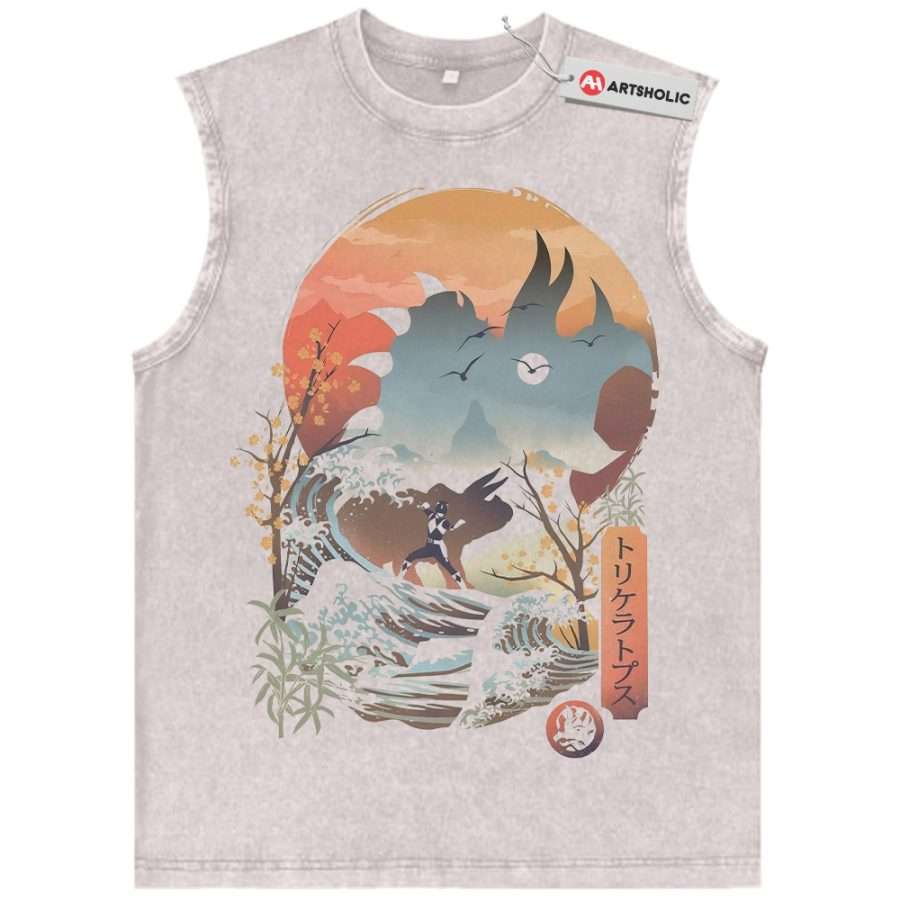 Alternative view of Blue Ranger Tank Top, Power Rangers Tank Top, Animated Tank Top, Vintage Tank Top