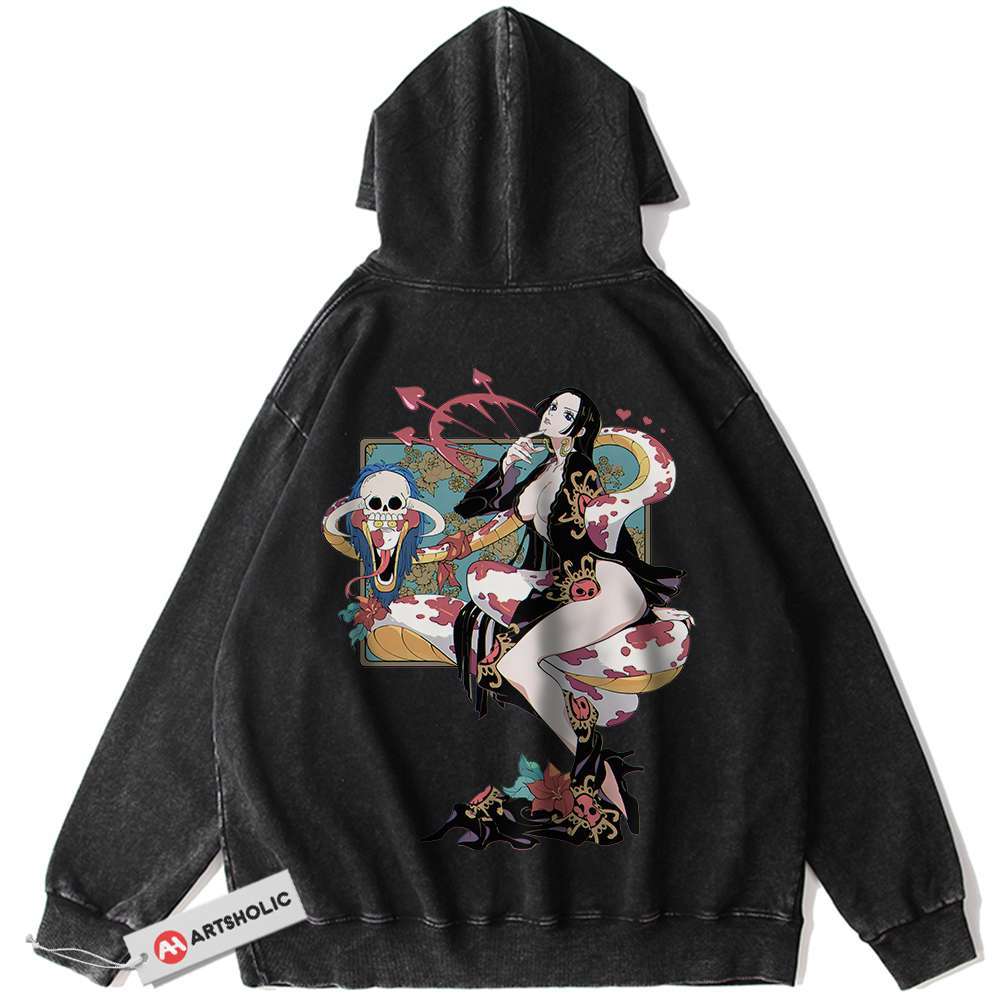 Boa Hancock Hoodie, One Piece Hoodie, Anime Hoodie, Vintage Hoodie