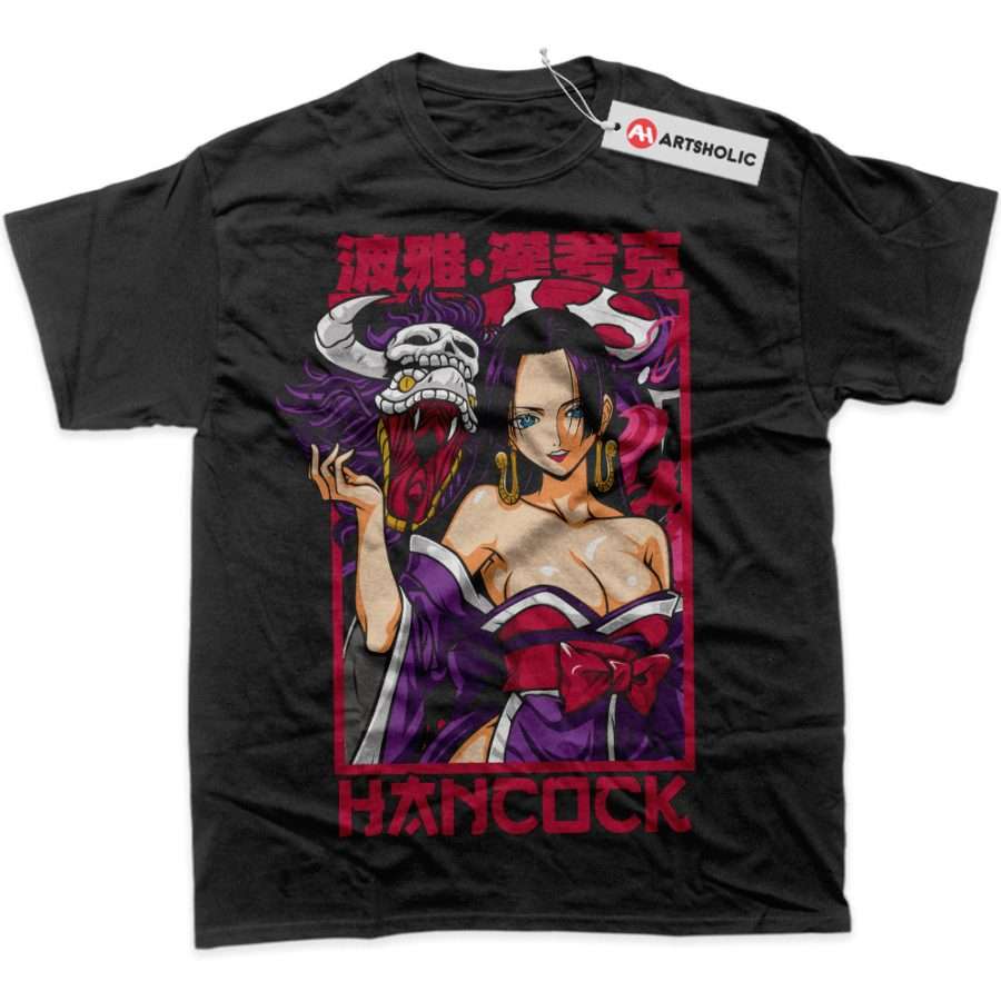 Alternative view of Boa Hancock Shirt, One Piece Shirt, Anime Shirt, Graphic T-Shirt