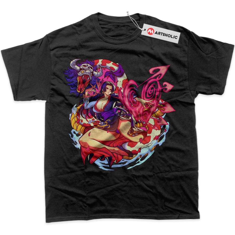 Alternative view of Boa Hancock Shirt, One Piece Shirt, Anime Shirt, Graphic T-Shirt