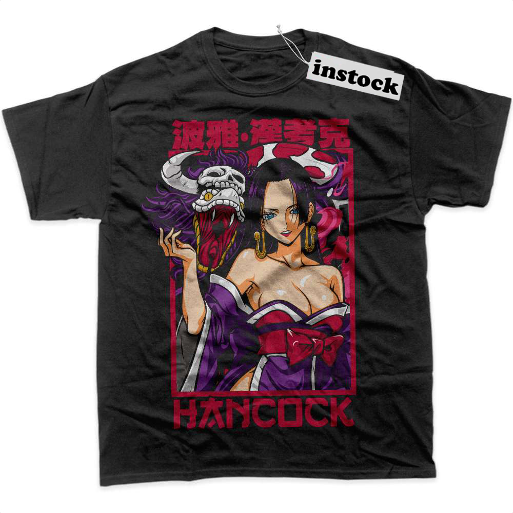 Boa Hancock Shirt, One Piece Shirt, Anime Shirt, Graphic T-Shirt