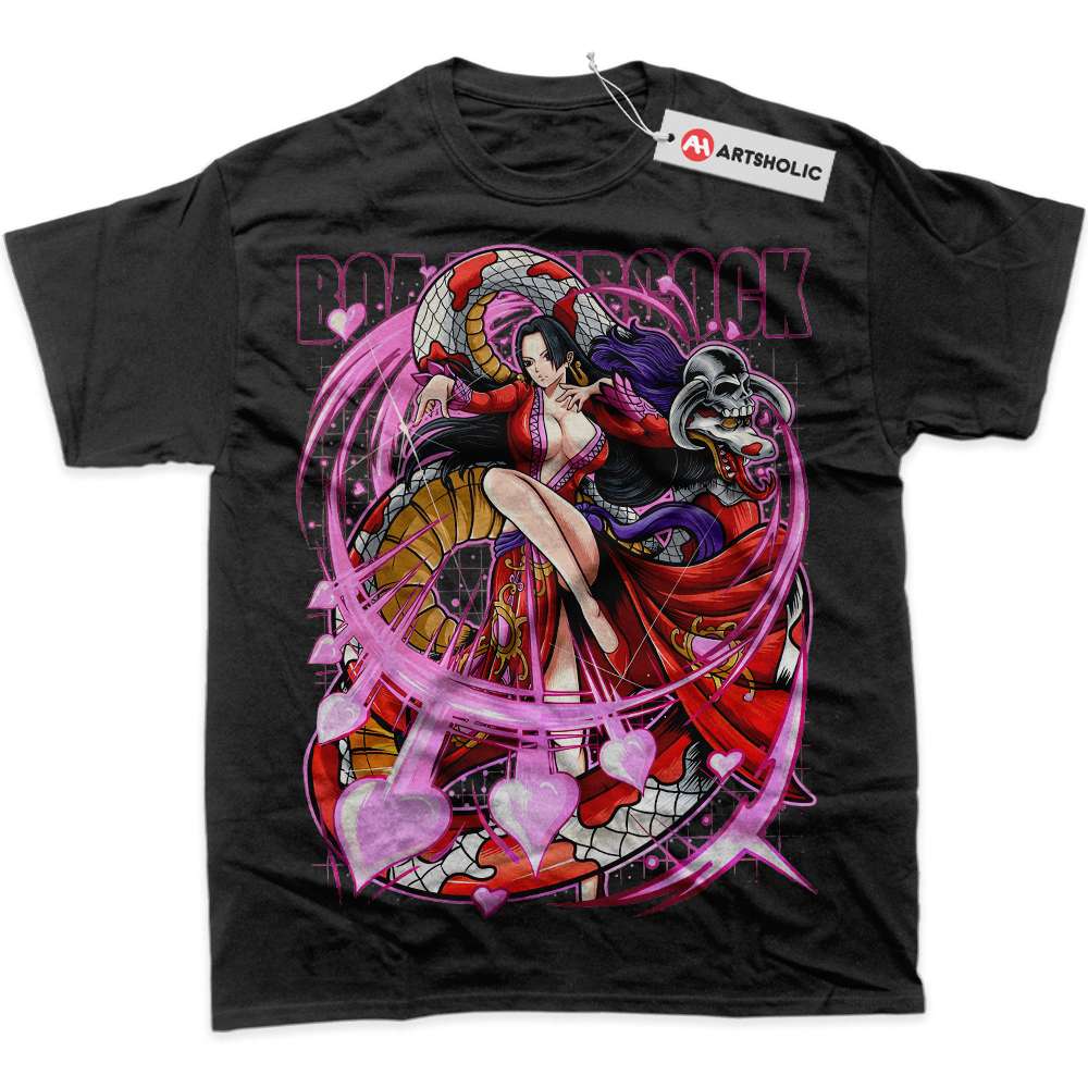 Alternative view of Boa Hancock Shirt, One Piece Shirt, Anime Shirt, Graphic Tee
