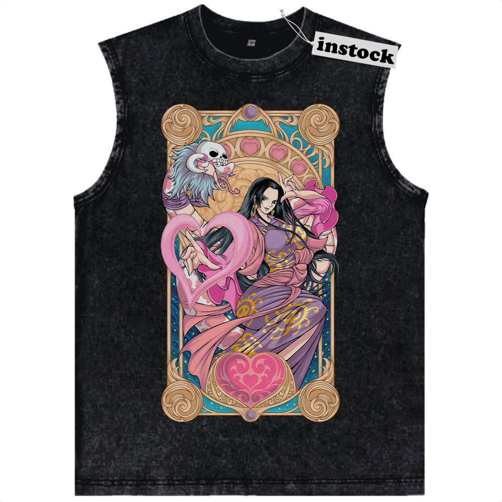 Boa Hancock Tank Top, One Piece Tank Top, Anime Tank Top, Vintage Tank Top