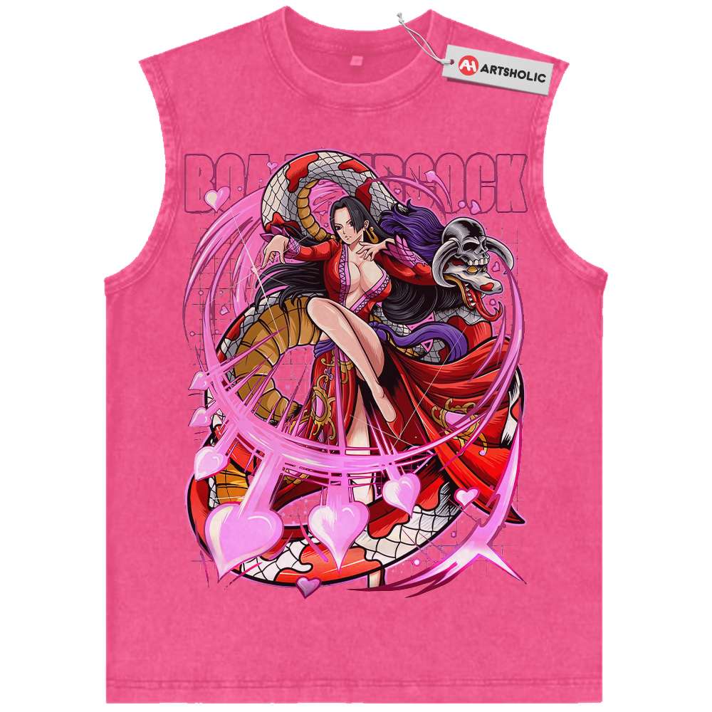 Boa Hancock Tank Top, One Piece Tank Top, Anime Tank Top, Vintage Tank Top