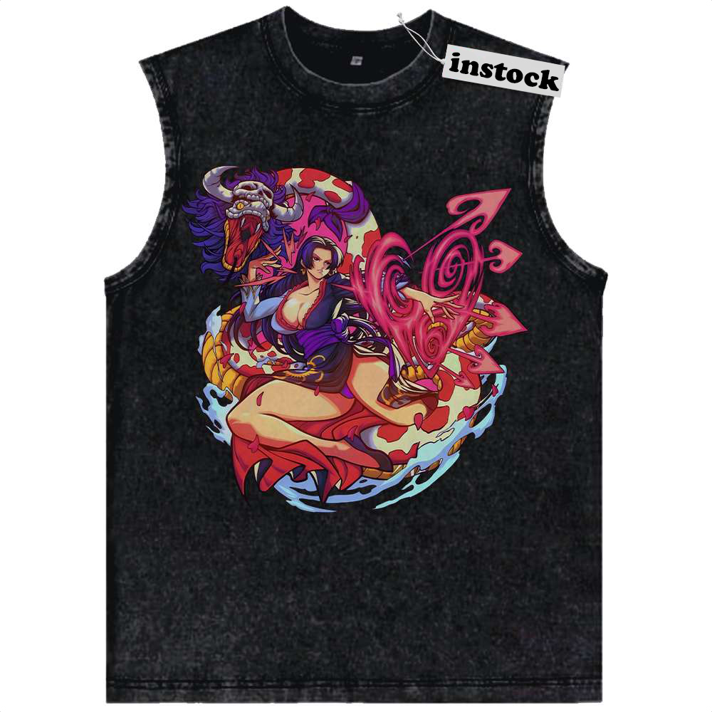 Boa Hancock Tank Top, One Piece Tank Top, Anime Tank Top, Vintage Tank Top
