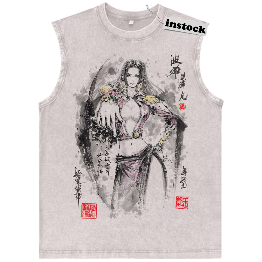 Boa Hancock Tank Top, One Piece Tank Top, Anime Tank Top, Vintage Tank Top