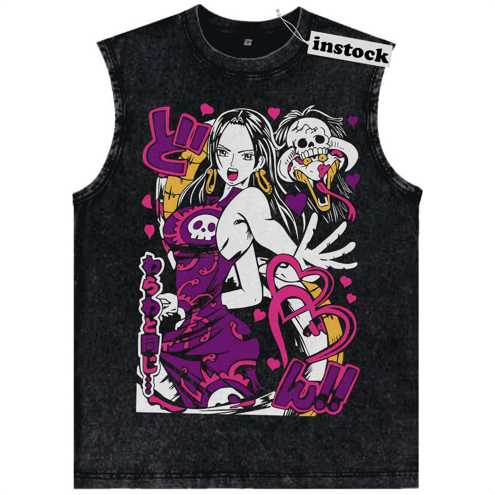 Boa Hancock Tank Top, One Piece Tank Top, Anime Tank Top, Vintage Tank Top