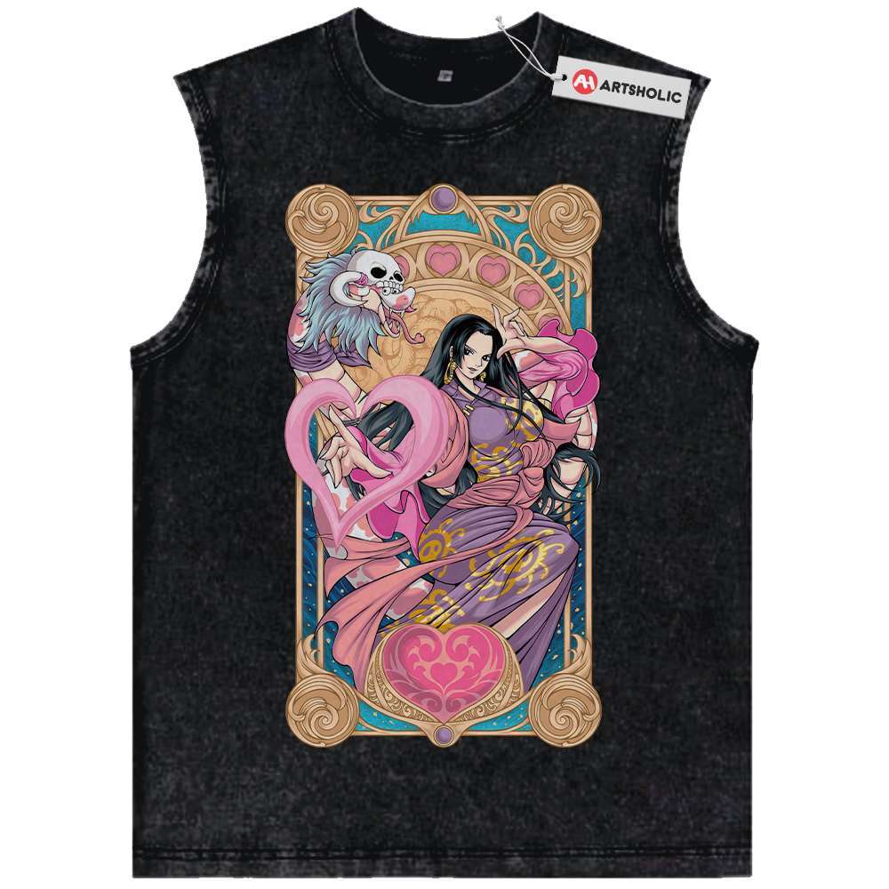 Boa Hancock Tank Top, One Piece Tank Top, Anime Tank Top, Vintage Tank Top