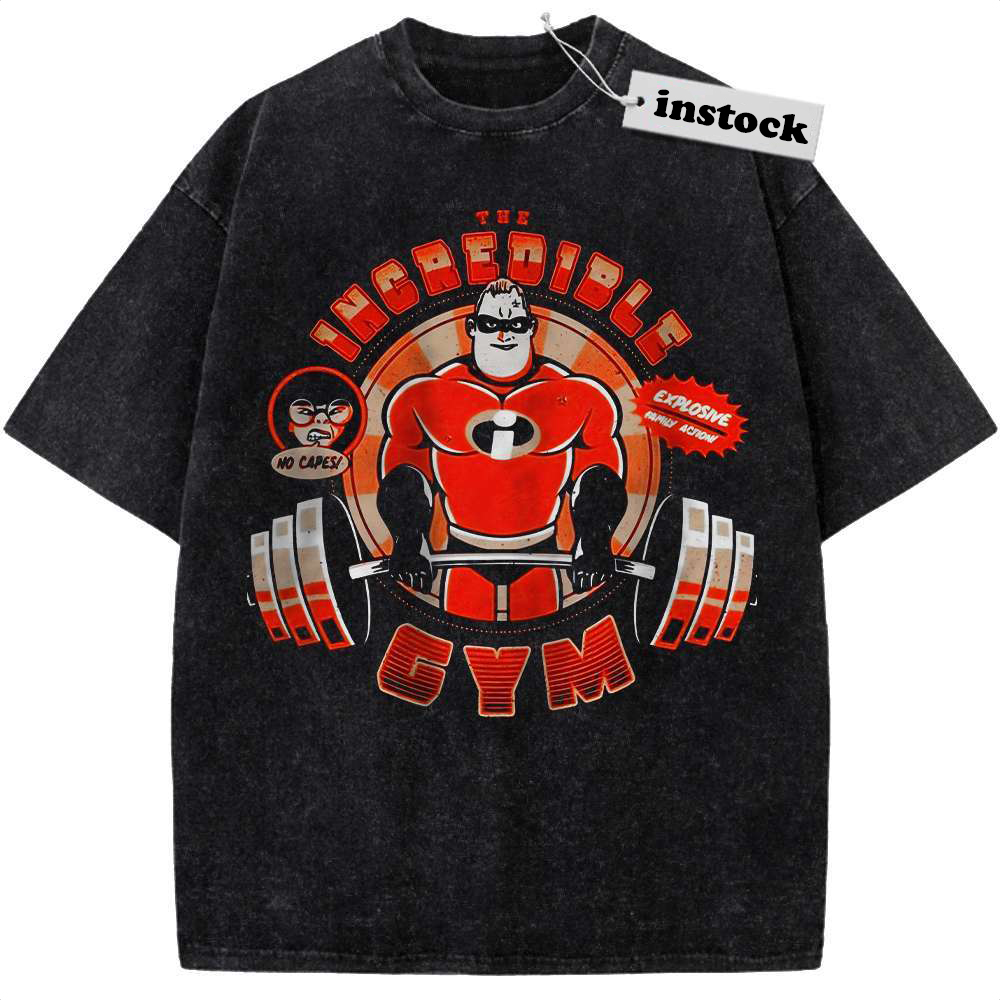 Bob Parr Shirt, The Incredibles Shirt, Gym Shirt, Animated Shirt, Vintage Tee