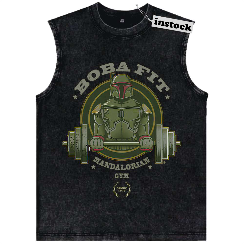 Boba Fett Tank Top, Star Wars Tank Top, Movie Tank Top, Vintage Tank Top