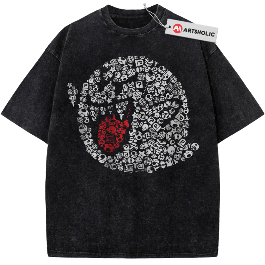 Alternative view of Boo Shirt, Super Mario Shirt, Game Shirt, Vintage Tee