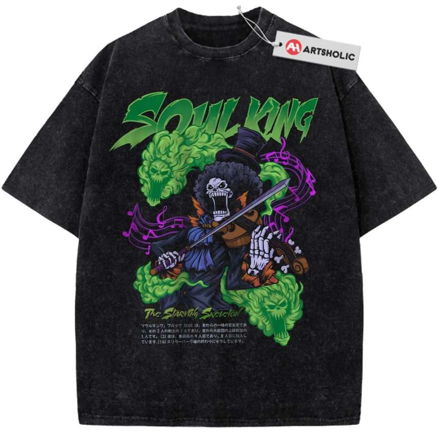 Alternative view of Book Shirt, One Piece Shirt, Anime Shirt, Vintage Tee