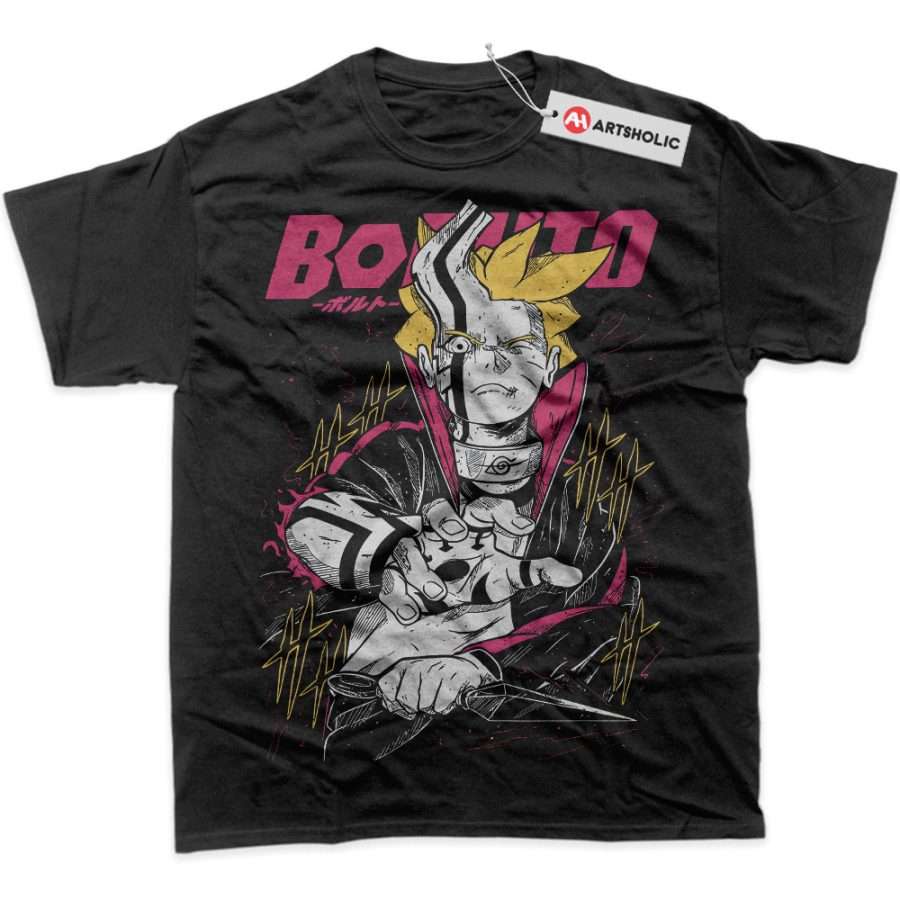 Alternative view of Boruto Shirt, Naruto Shirt, Anime Shirt, Graphic Tee