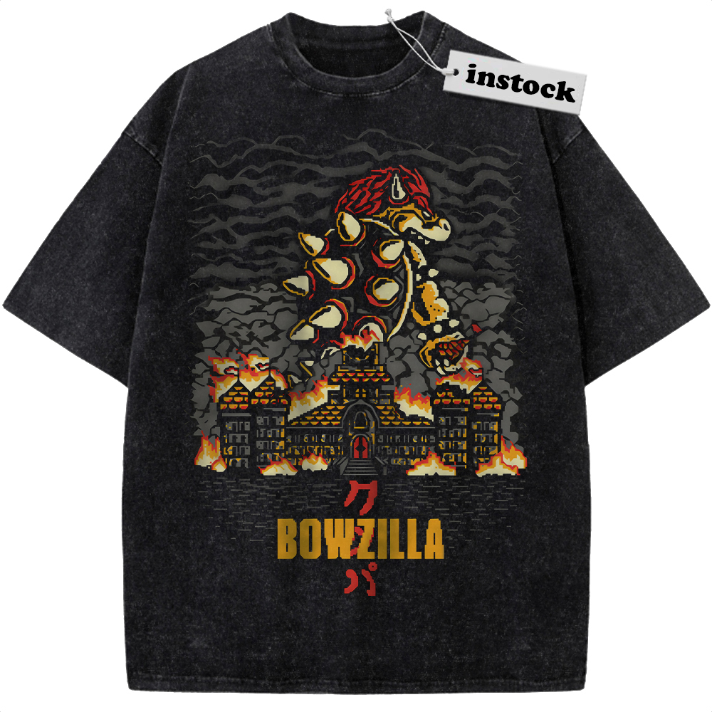 Bowser Shirt, King Koopa Shirt, Super Mario Shirt, Game Shirt, Vintage Tee