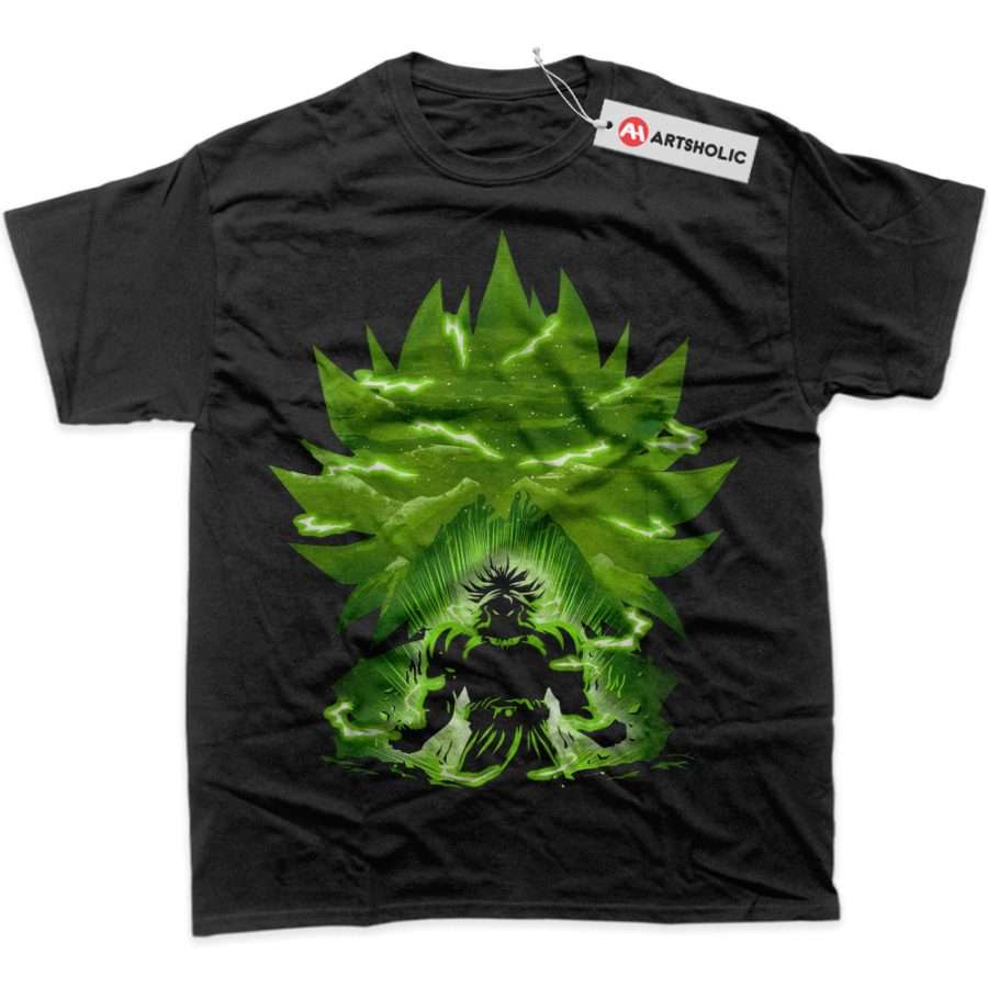 Alternative view of Broly Shirt, Dragon Ball Shirt, DBZ Shirt, Anime Shirt, Graphic T-Shirt