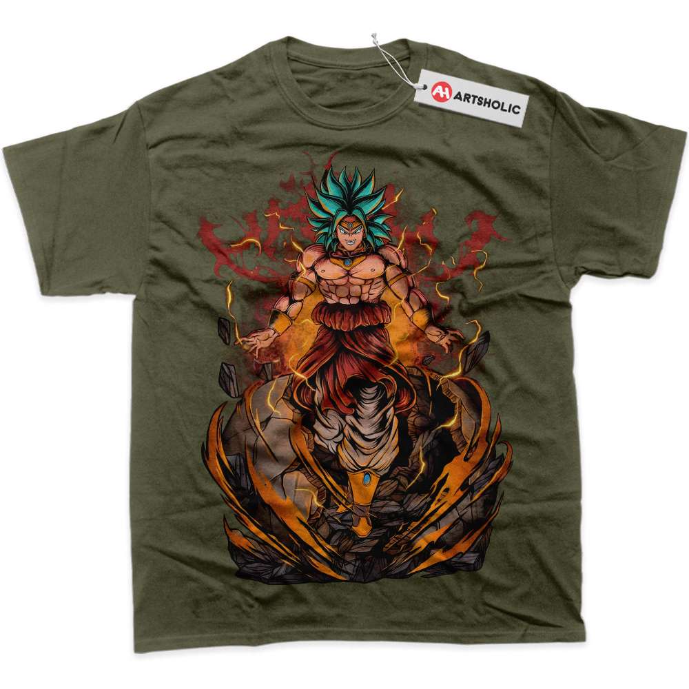Alternative view of Broly Shirt, Dragon Ball Shirt, DBZ Shirt, Anime Shirt, Graphic Tee