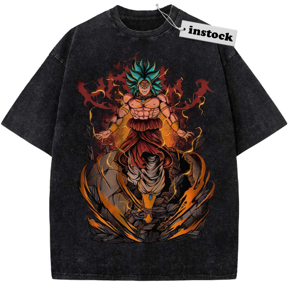 Broly Shirt, Dragon Ball Shirt, DBZ Shirt, Anime Shirt, Vintage Tee