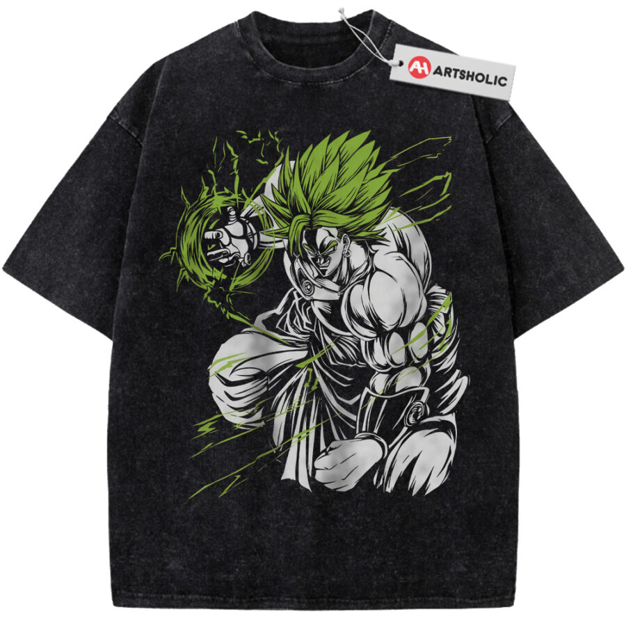 Alternative view of Broly Shirt, Dragon Ball Shirt, DBZ Shirt, Anime Shirt, Vintage Tee