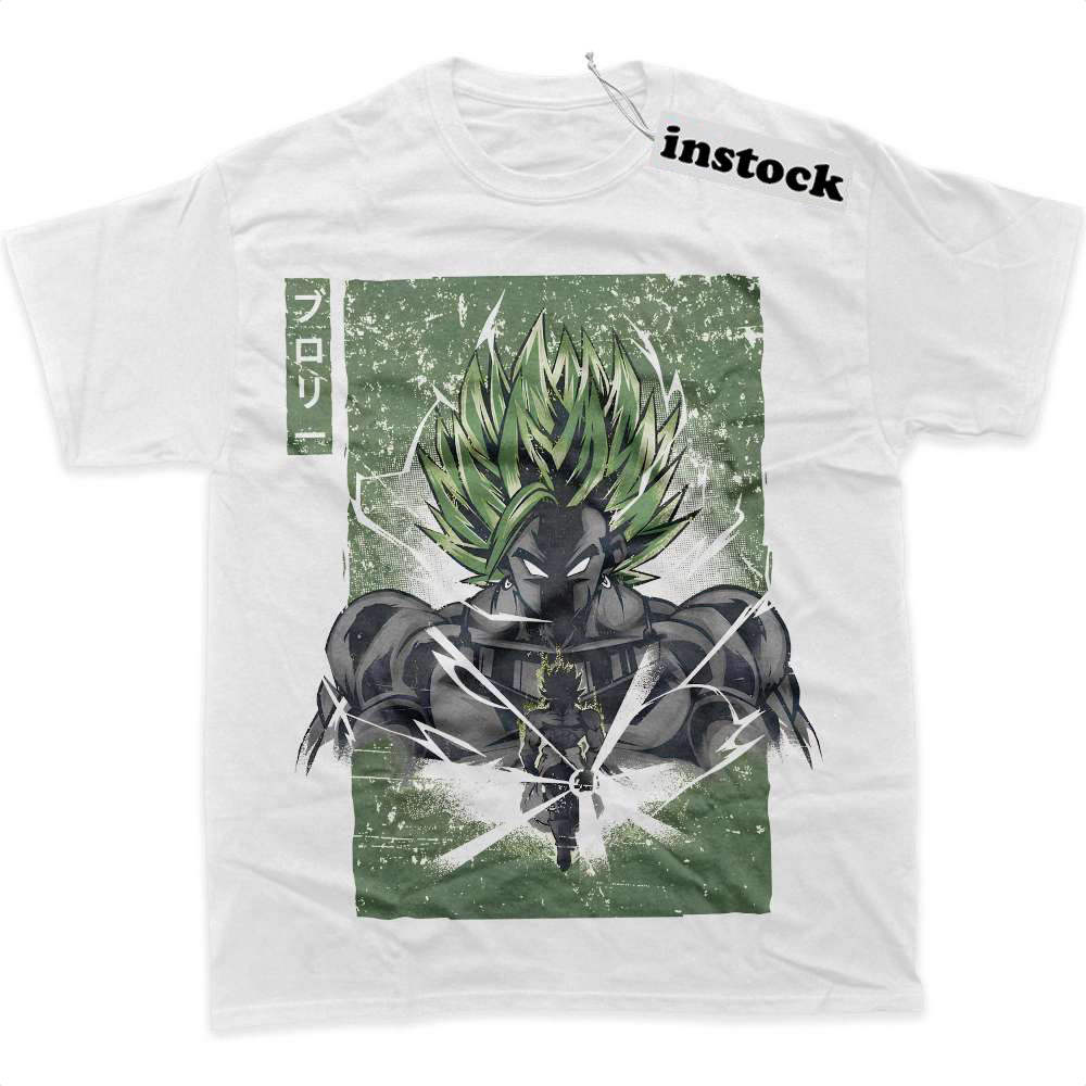 Broly Shirt, Dragon Ball Z Shirt, DBZ Shirt, Anime Shirt, Graphic T-Shirt