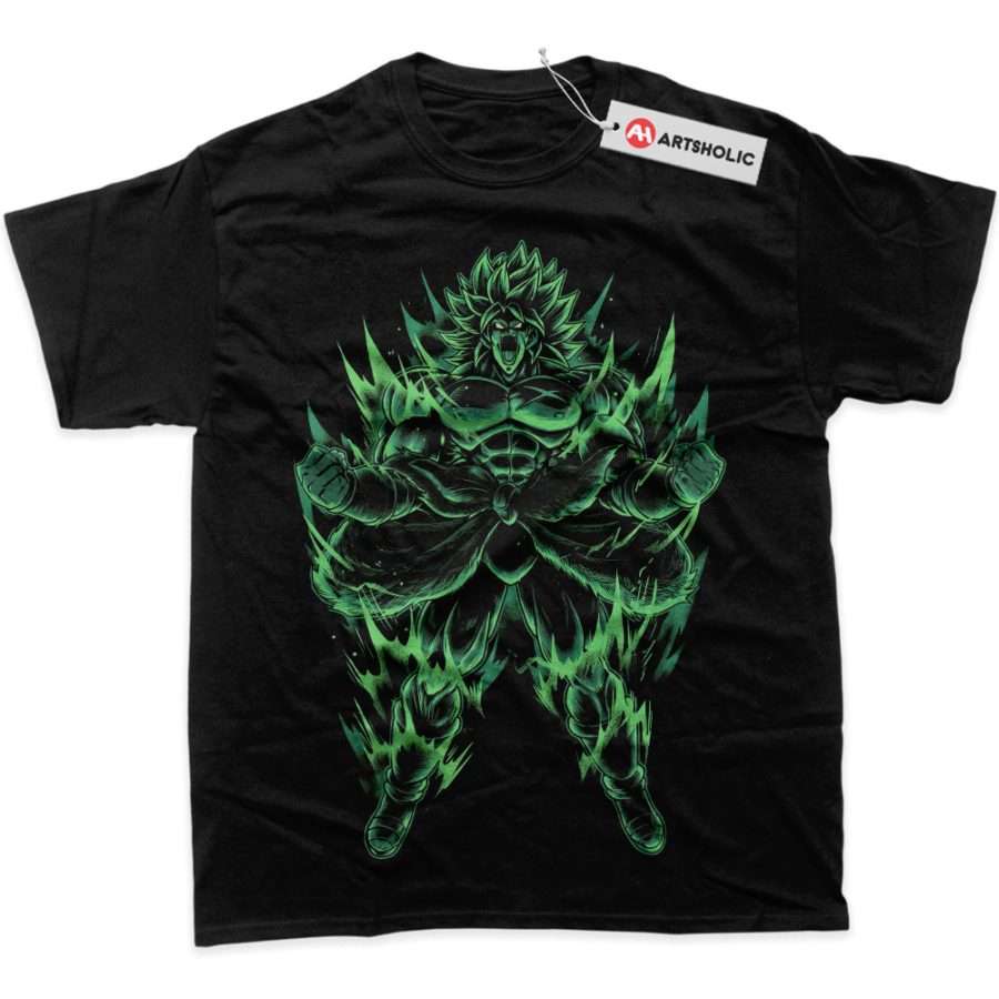Alternative view of Broly Shirt, Dragon Ball Z Shirt, DBZ Shirt, Anime Shirt, Graphic Tee