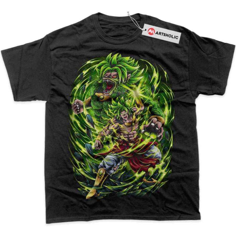 Alternative view of Broly Shirt, Dragon Ball Z Shirt, DBZ Shirt, Anime Shirt, Graphic Tee