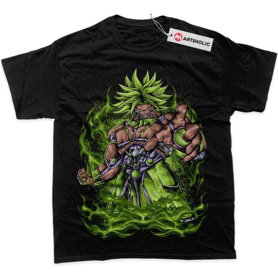 Alternative view of Broly Shirt, Dragon Ball Z Shirt, DBZ Shirt, Anime Shirt, Graphic Tee