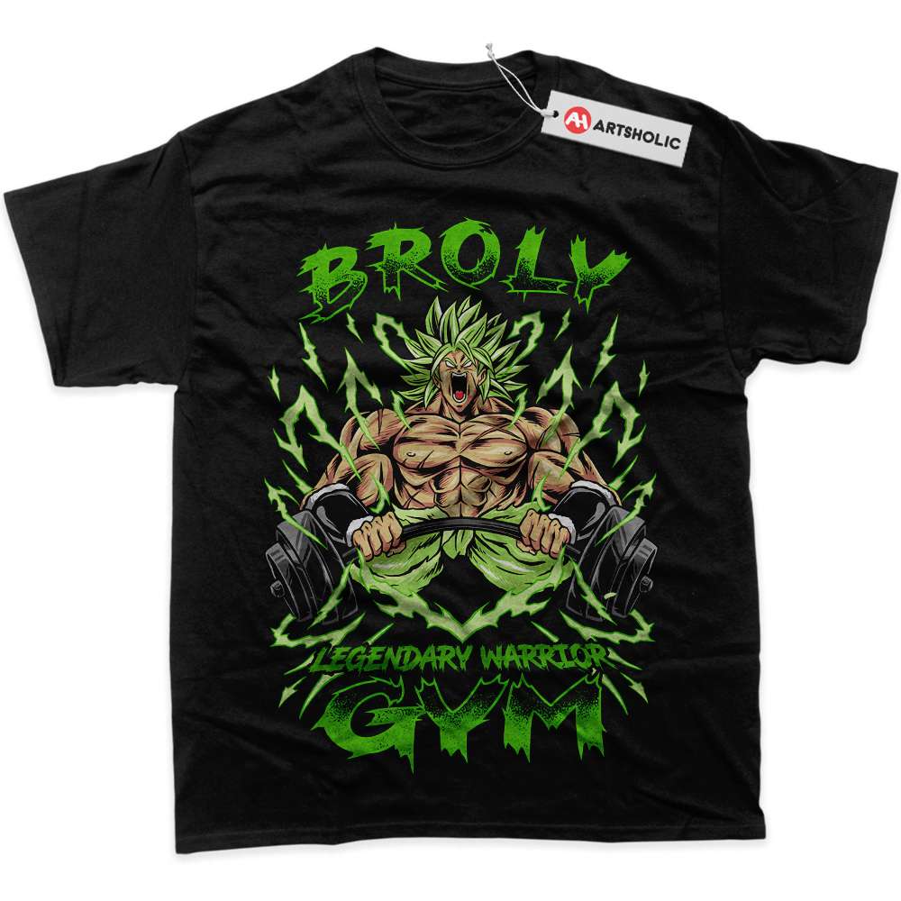 Alternative view of Broly Shirt, Dragon Ball Z Shirt, DBZ Shirt, Anime Shirt, Graphic Tee