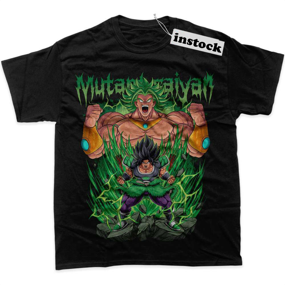 Broly Shirt, Dragon Ball Z Shirt, DBZ Shirt, Anime Shirt, Graphic Tee