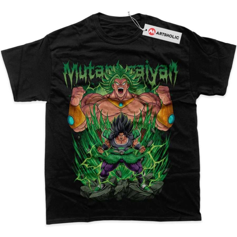 Alternative view of Broly Shirt, Dragon Ball Z Shirt, DBZ Shirt, Anime Shirt, Graphic Tee