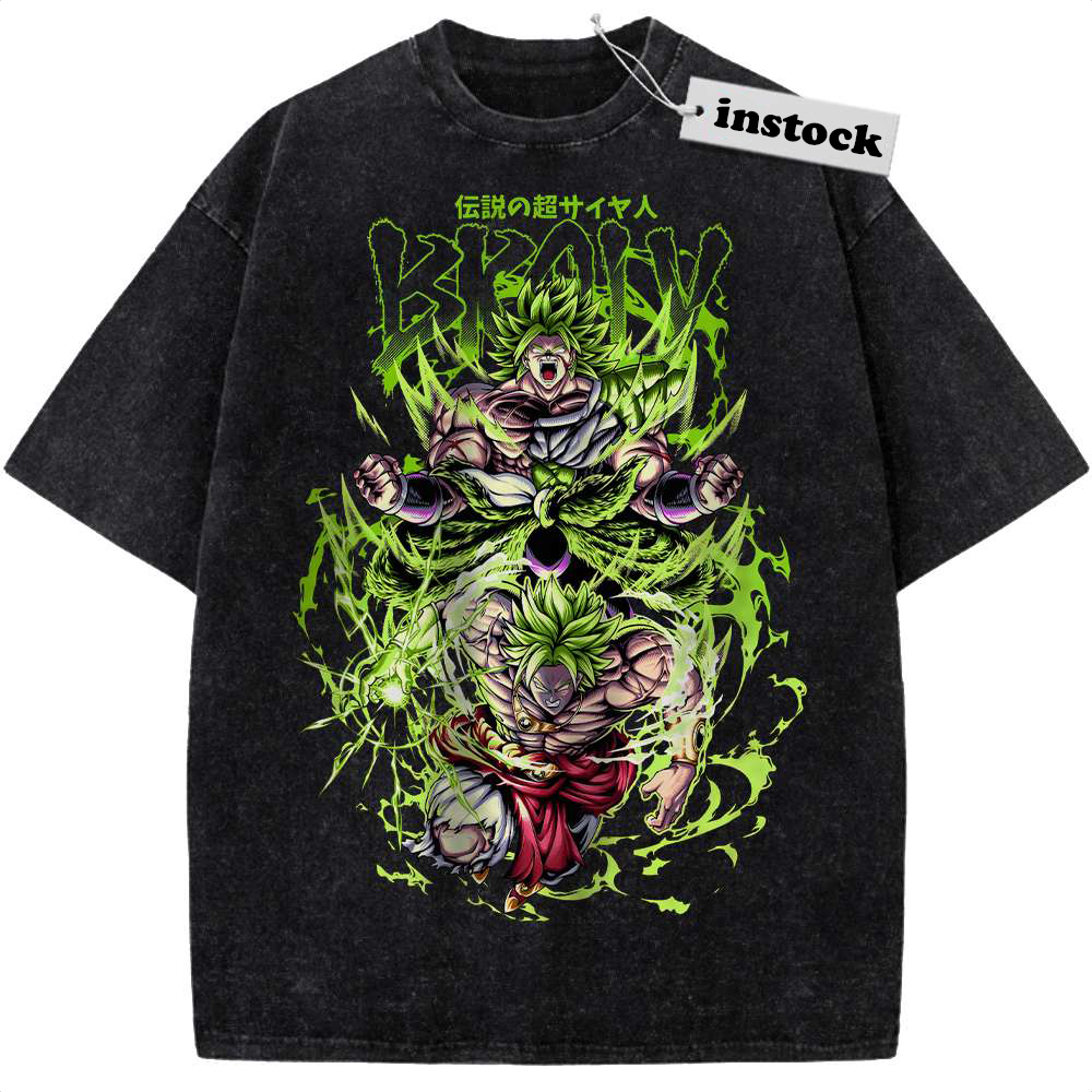 Broly Shirt, Dragon Ball Z Shirt, DBZ Shirt, Anime Shirt, Vintage T-Shirt