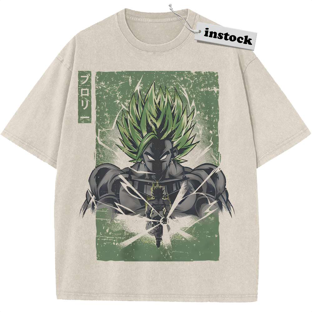 Broly Shirt, Dragon Ball Z Shirt, DBZ Shirt, Anime Shirt, Vintage T-Shirt
