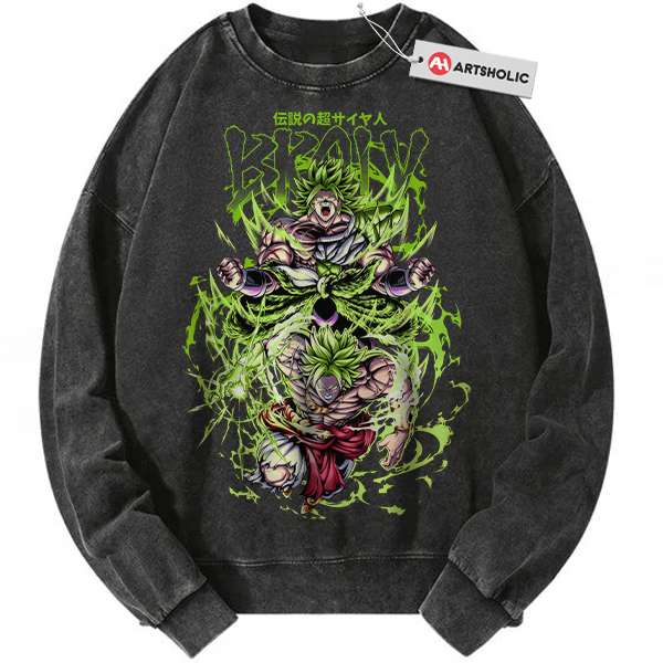 Broly Sweatshirt, Dragon Ball Z Sweatshirt, DBZ Sweatshirt, Anime Sweatshirt, Vintage Sweatshirt