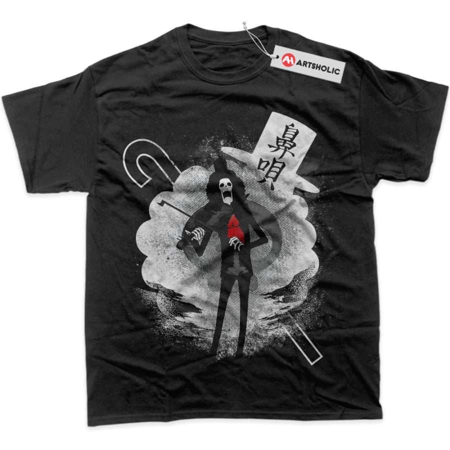 Alternative view of Brook Shirt, One Piece Shirt, Anime Shirt, Graphic Tee
