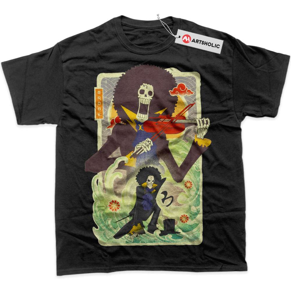 Alternative view of Brook Shirt, One Piece Shirt, Anime Shirt, Graphic Tee