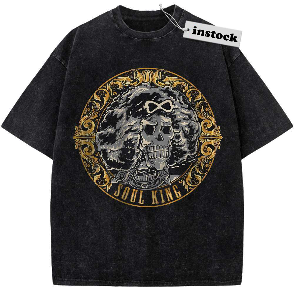 Brook Shirt, One Piece Shirt, Anime Shirt, Vintage T-Shirt