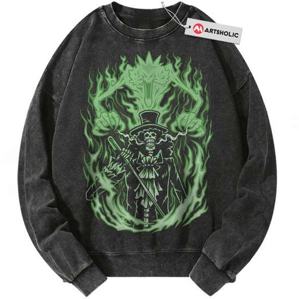 Brook Sweatshirt, One Piece Sweatshirt, Anime Sweatshirt, Vintage Sweatshirt