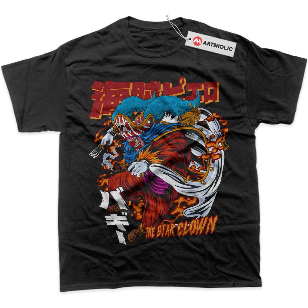 Buggy Shirt, One Piece Shirt, Anime Shirt, Graphic T-Shirt