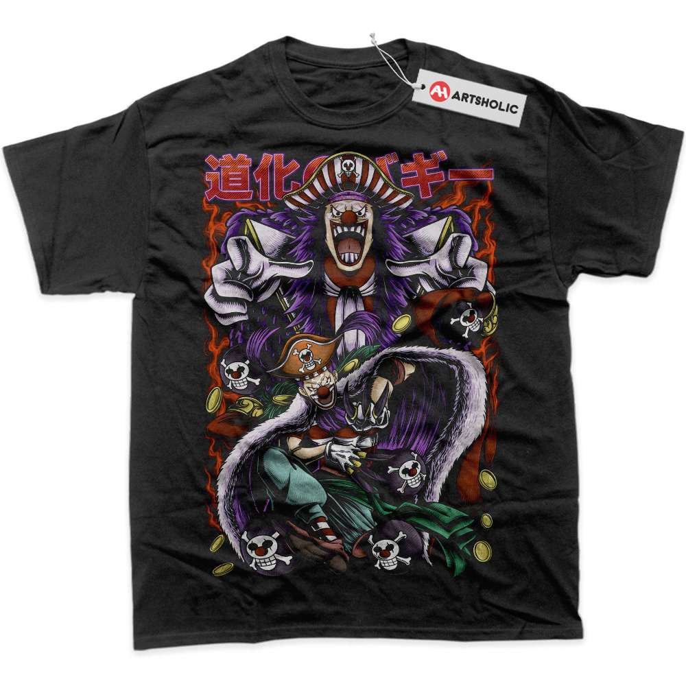 Buggy Shirt, One Piece Shirt, Anime Shirt, Graphic Tee