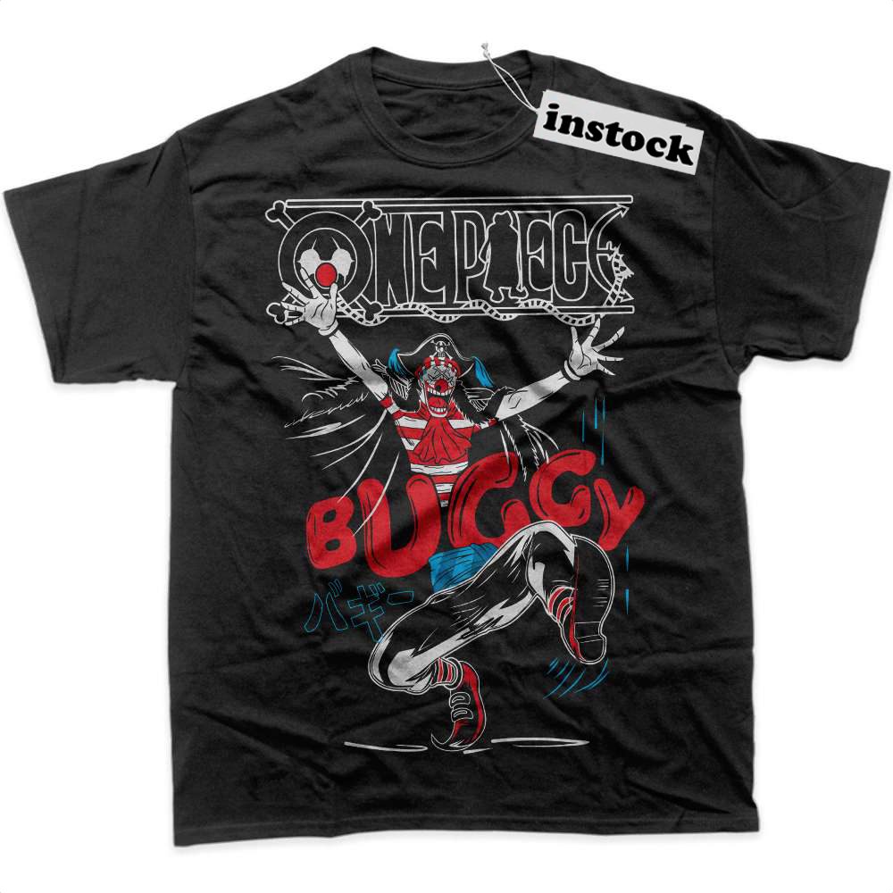 Buggy Shirt, One Piece Shirt, Anime Shirt, Graphic Tee
