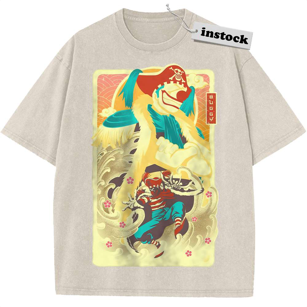 Buggy Shirt, One Piece Shirt, Anime Shirt, Vintage T-Shirt